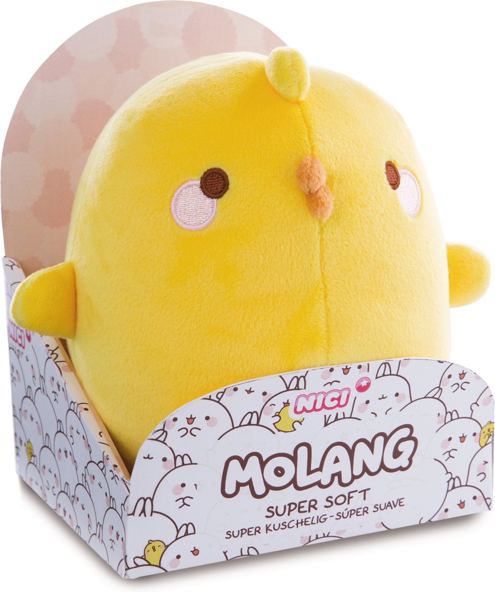 Molang: Piu Piu knuffel - 16 cm - in gift box