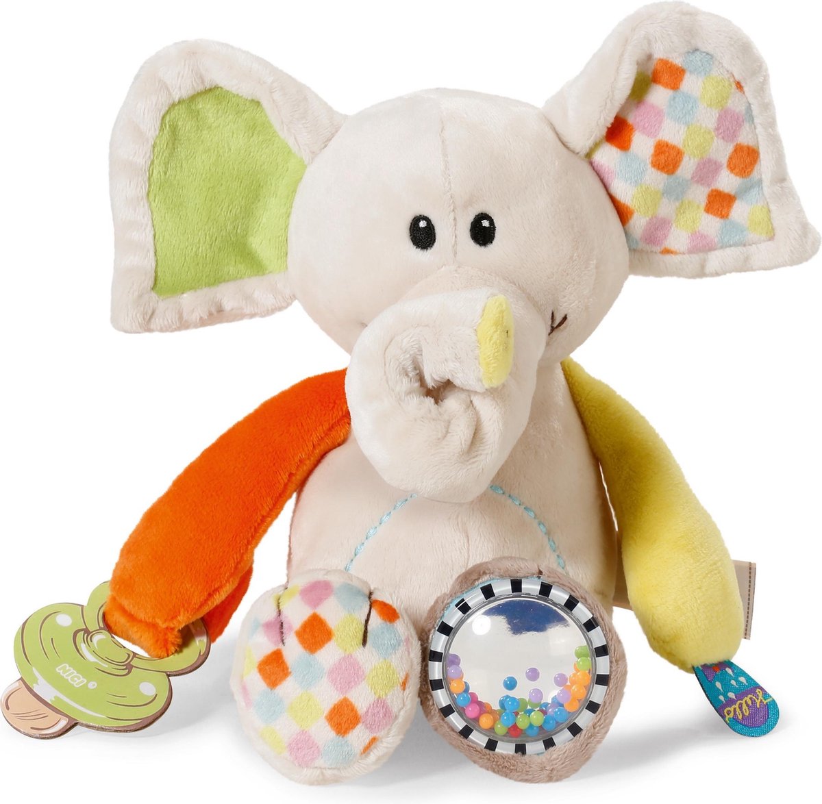 Nici Knuffel Elephant Dundi 25 X 14 X 10 Cm Pluche/polyester