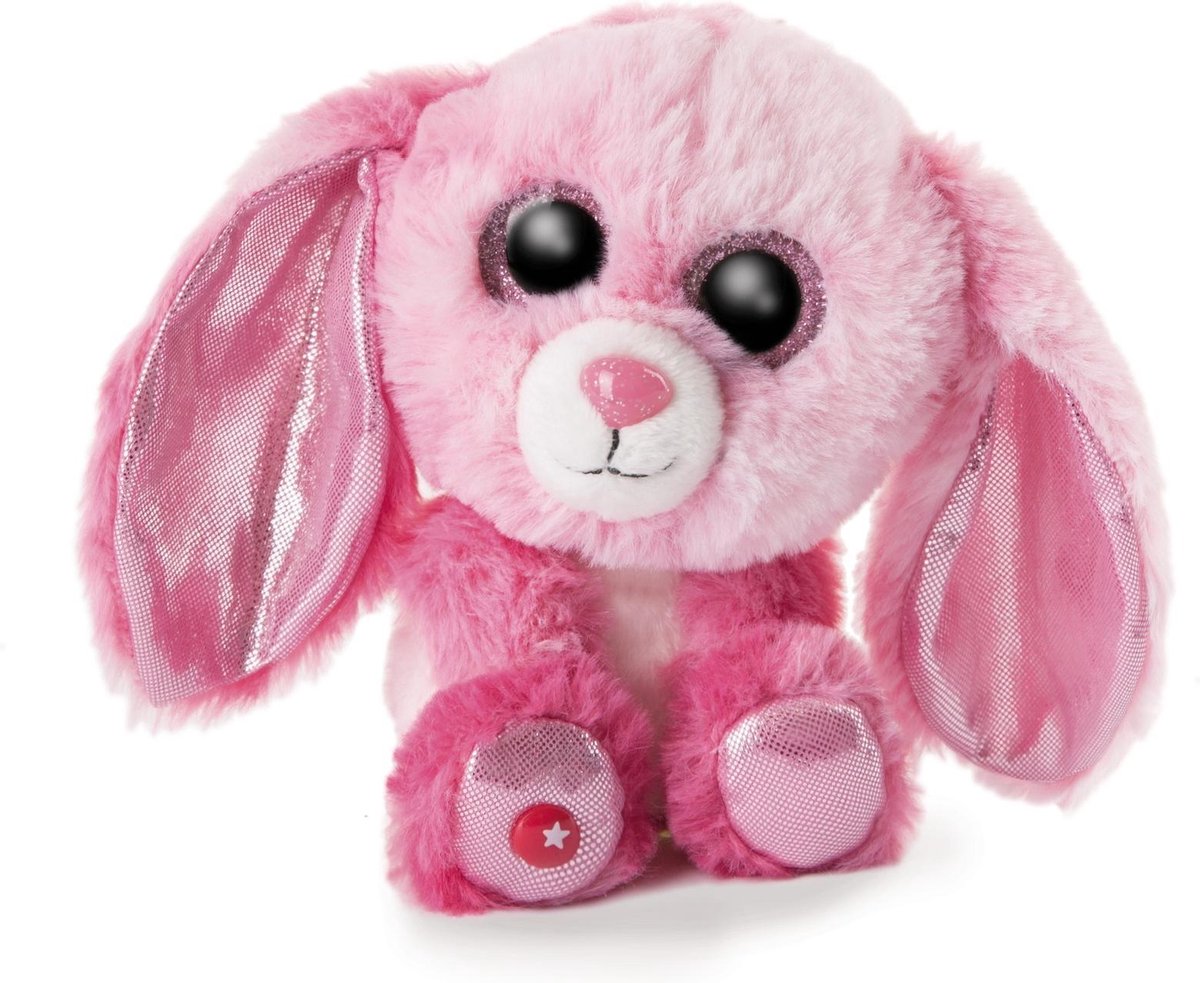 Nici Knuffel Glubschis Konijn Junior 15 Cm Pluche Roze