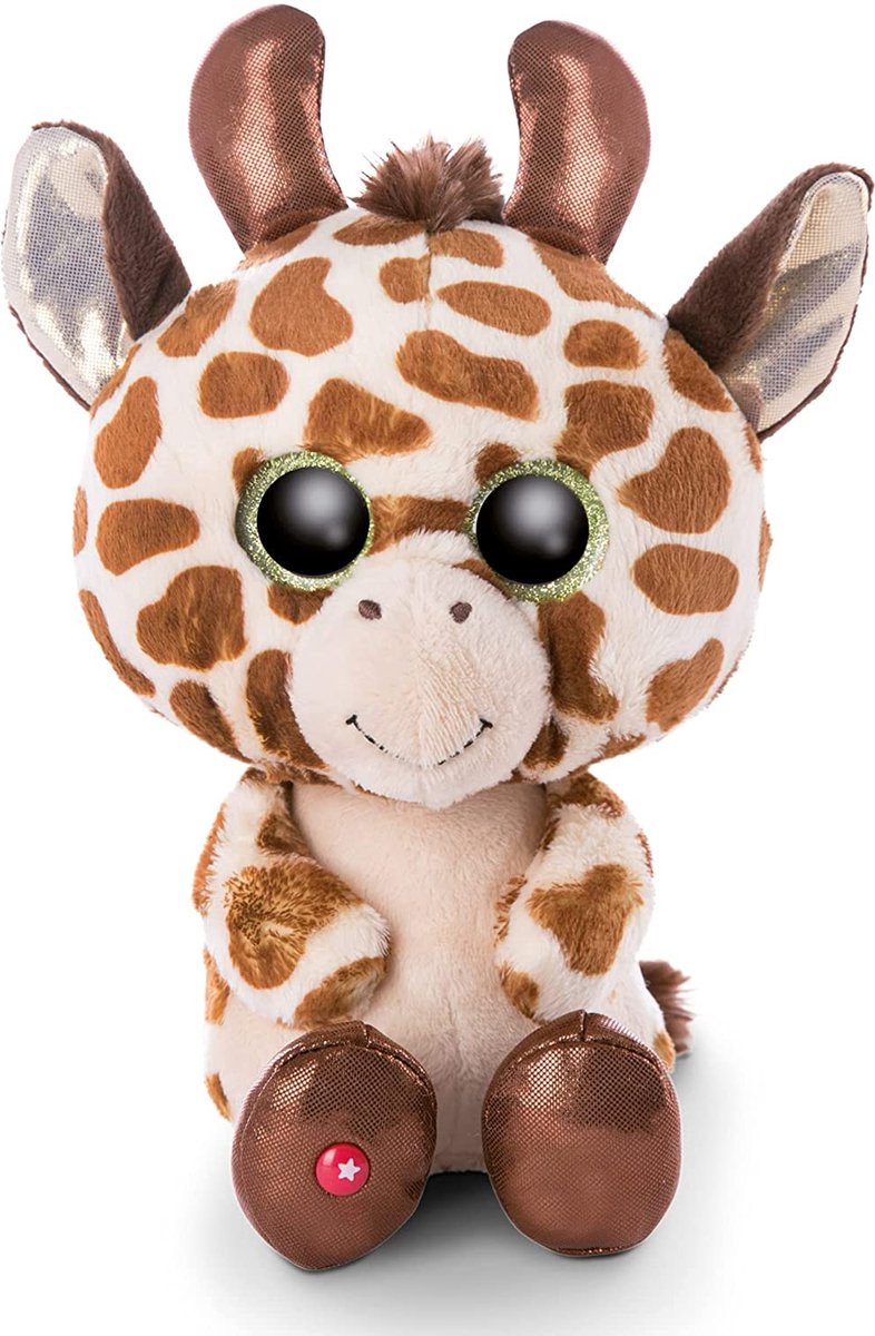 Nici Knuffelgiraf Giraffe Halla 25 Cm Polyester Bruin