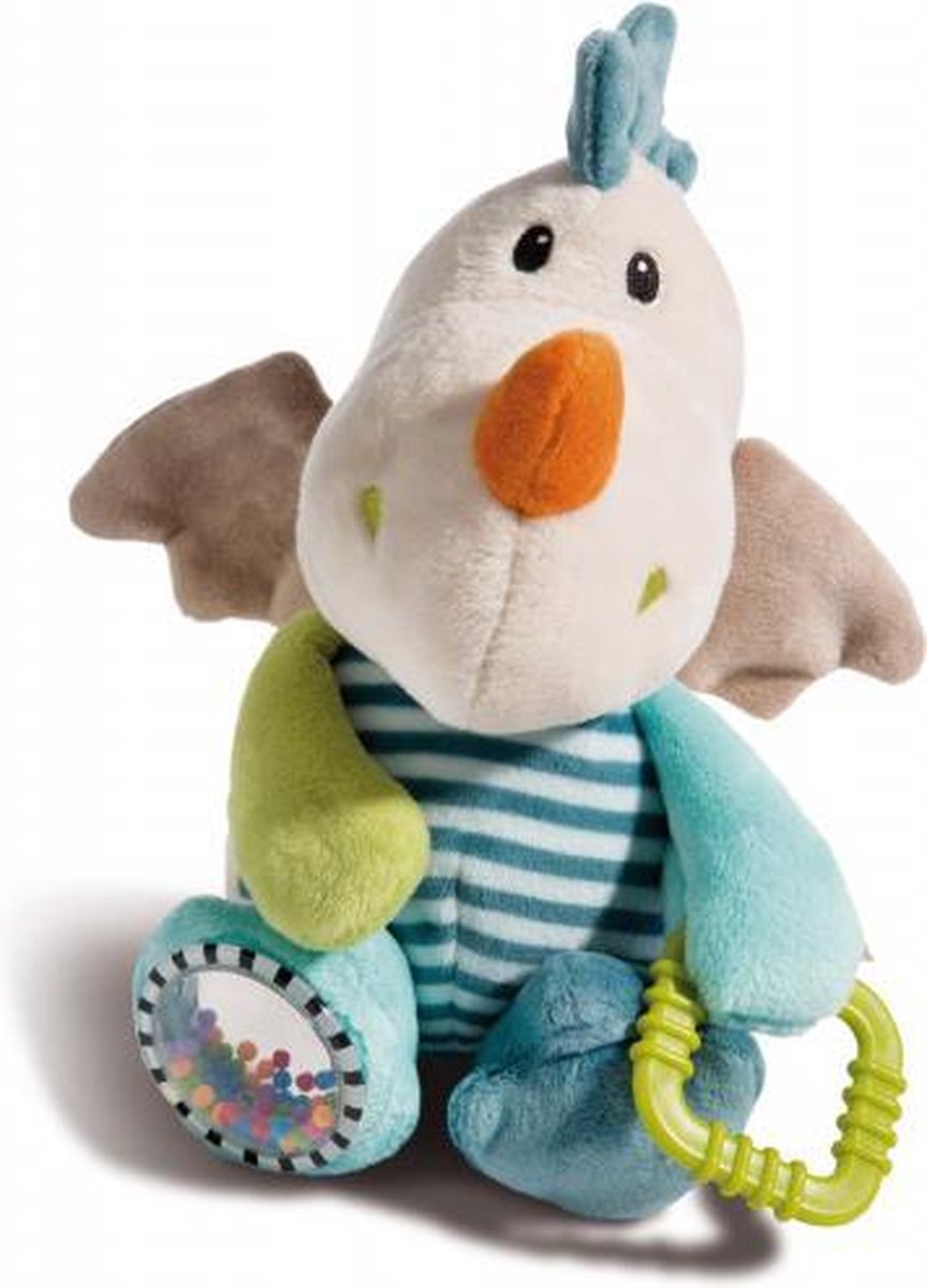 knuffel Dragon Dragilu 25 x 16 x 16 cm pluche/polyester