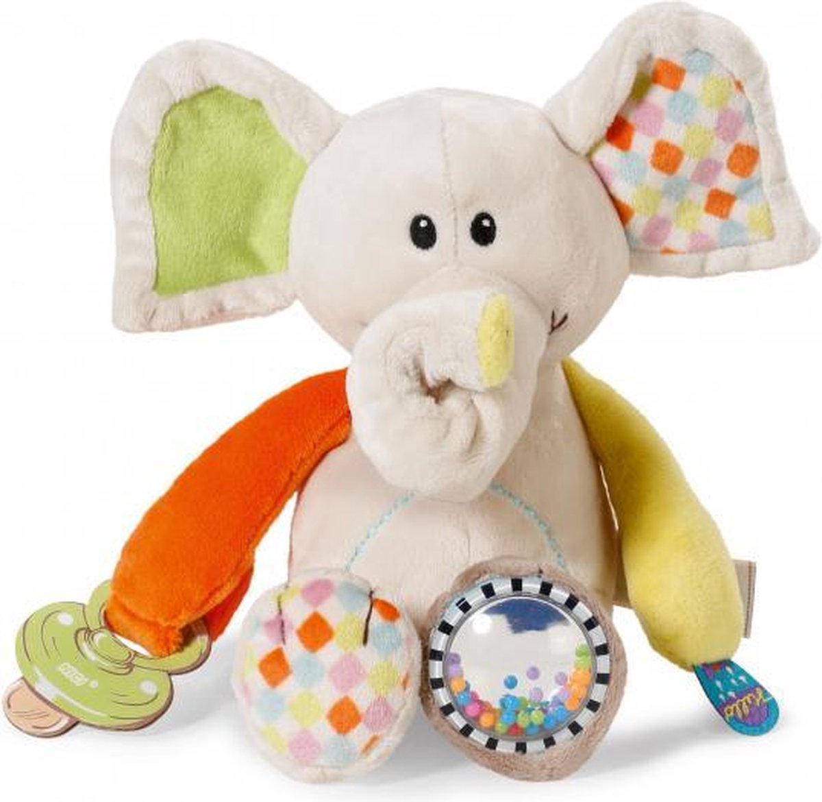 knuffel Elephant Dundi 25 x 14 x 10 cm pluche/polyester