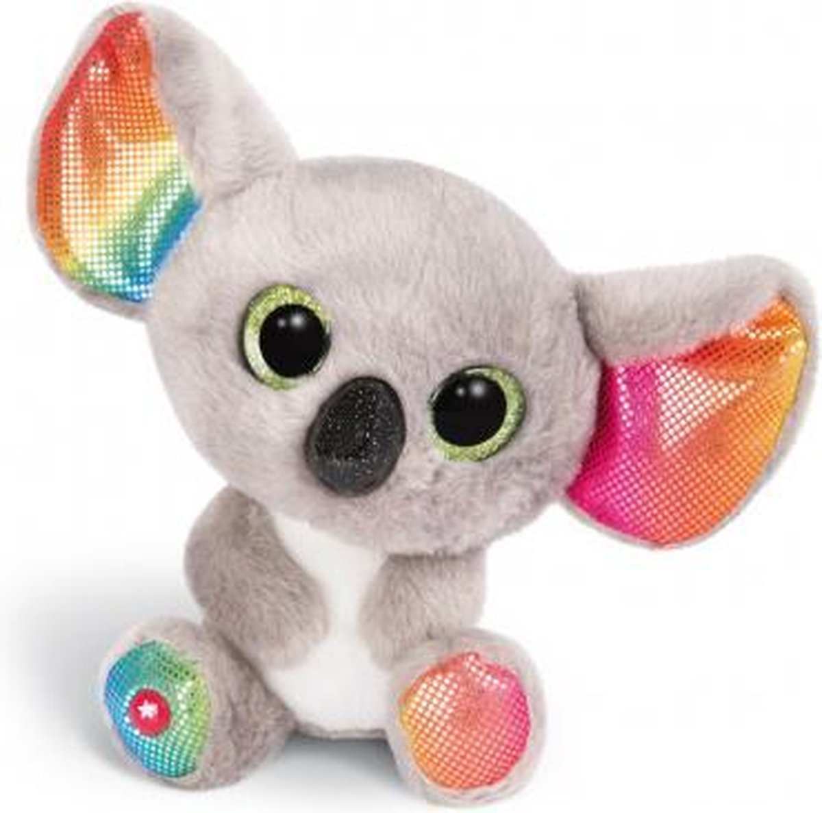 knuffel Glubschis koala junior 15 cm pluche grijs