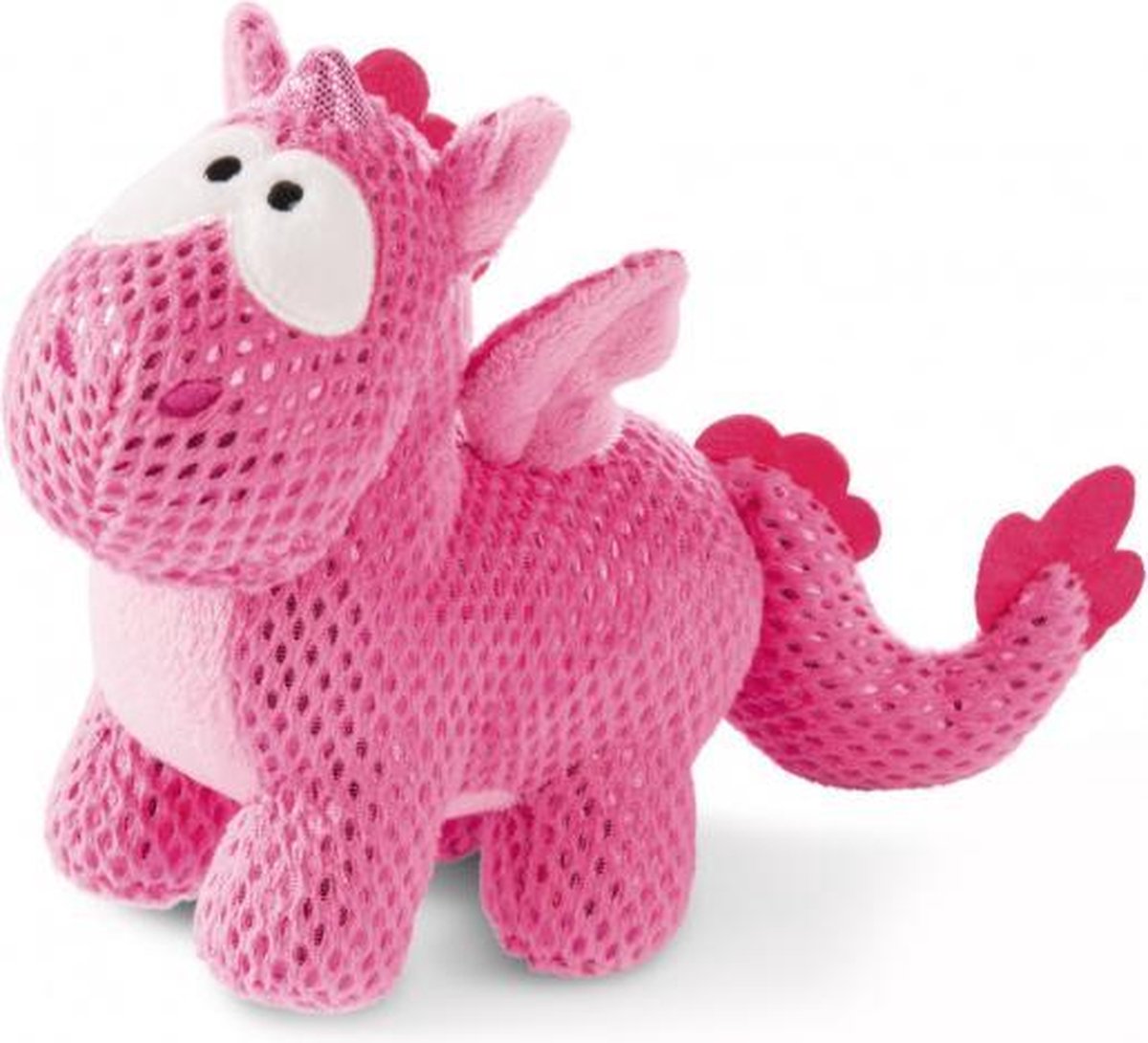 knuffel Ruby de la Rosa junior 13 cm pluche/polyester roze