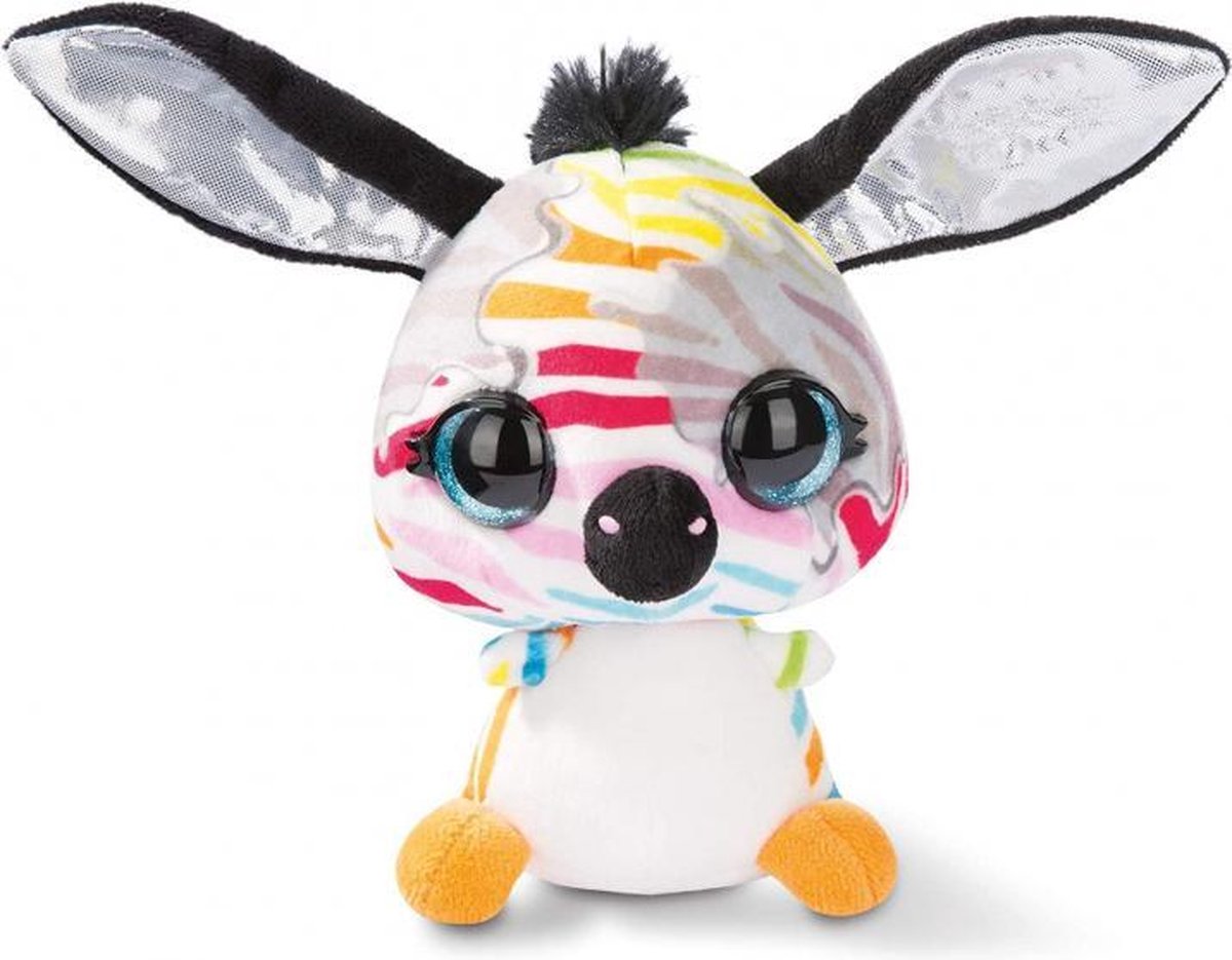 knuffel fantasiezebra junior 16 cm pluche