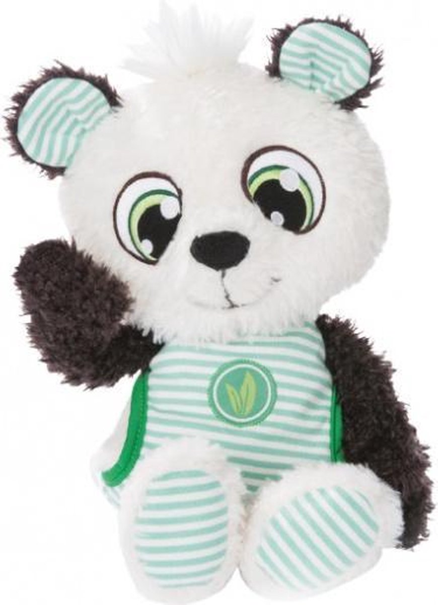 knuffeldier panda Pandalino Kappy 22 cm pluche zwart