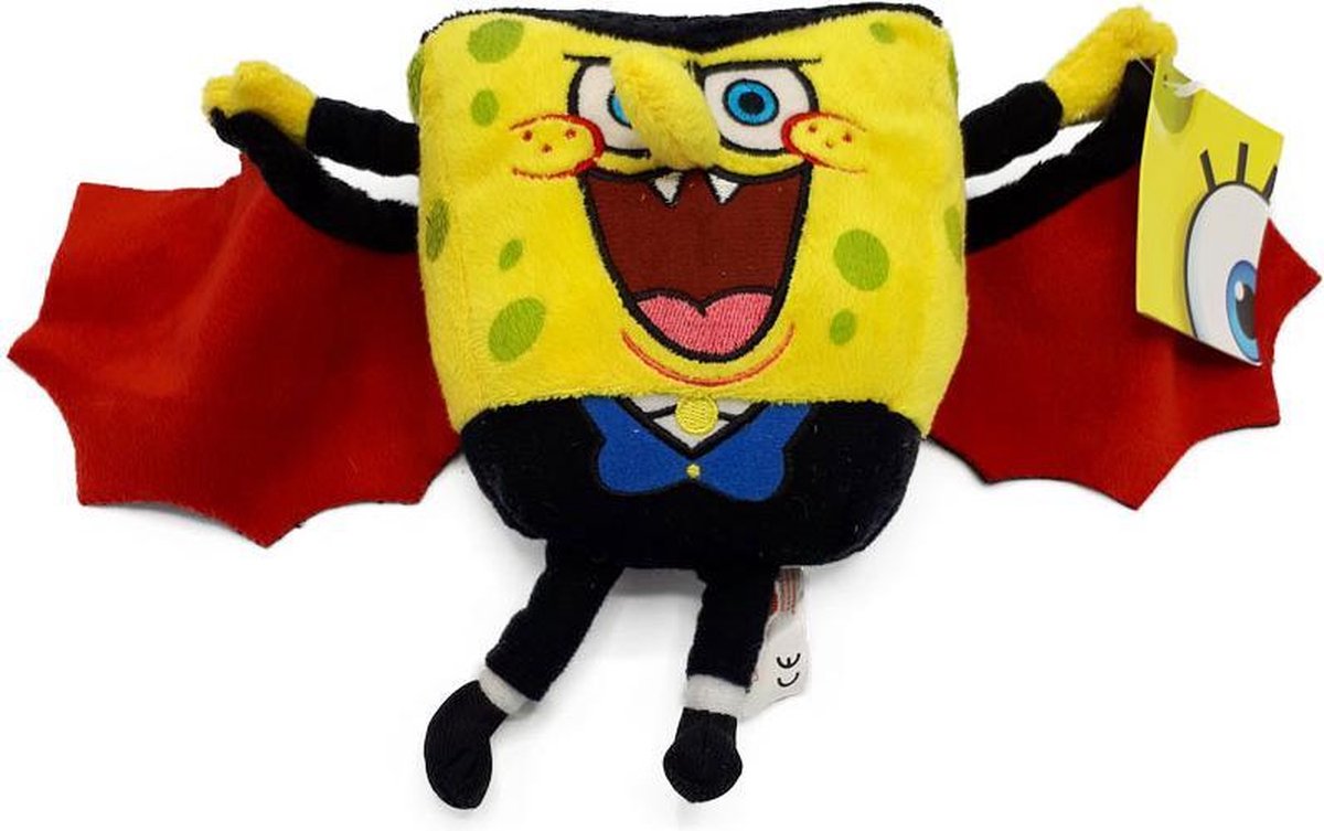 SpongeBob SquarePants Knuffel Bat-Sponge - Simba - Nickelodeon - 20 cm