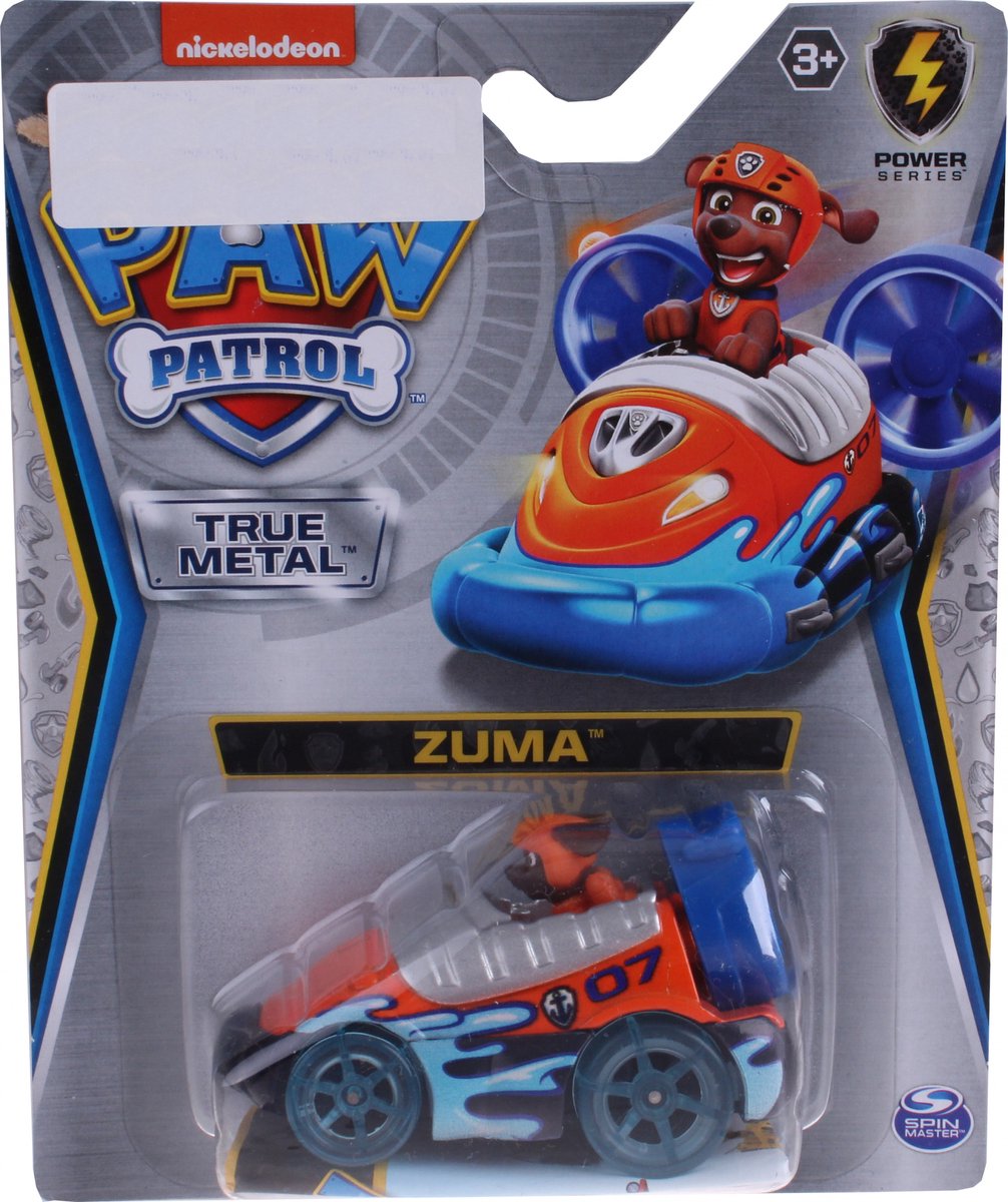 Nickelodeon Actievoertuig Paw Patrol Power Series Zuma Oranje