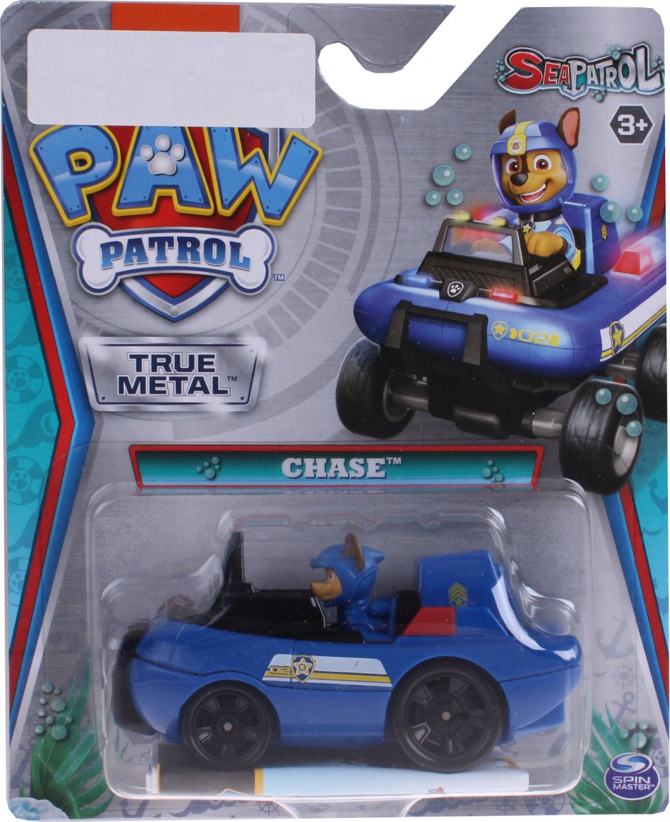 Nickelodeon Actievoertuig Paw Patrol Sea Patrol Chase Blauw