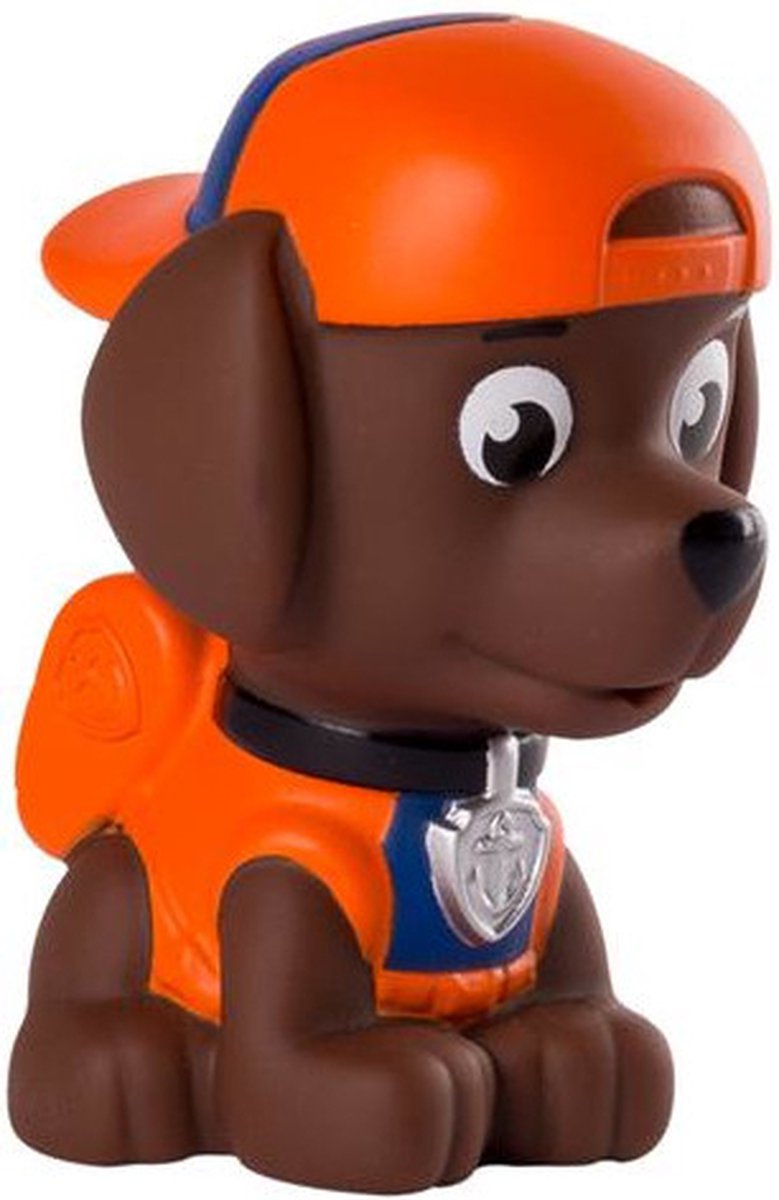 Nickelodeon Badspeelgoed Paw Patrol Zuma 12 Cm Bruin/oranje