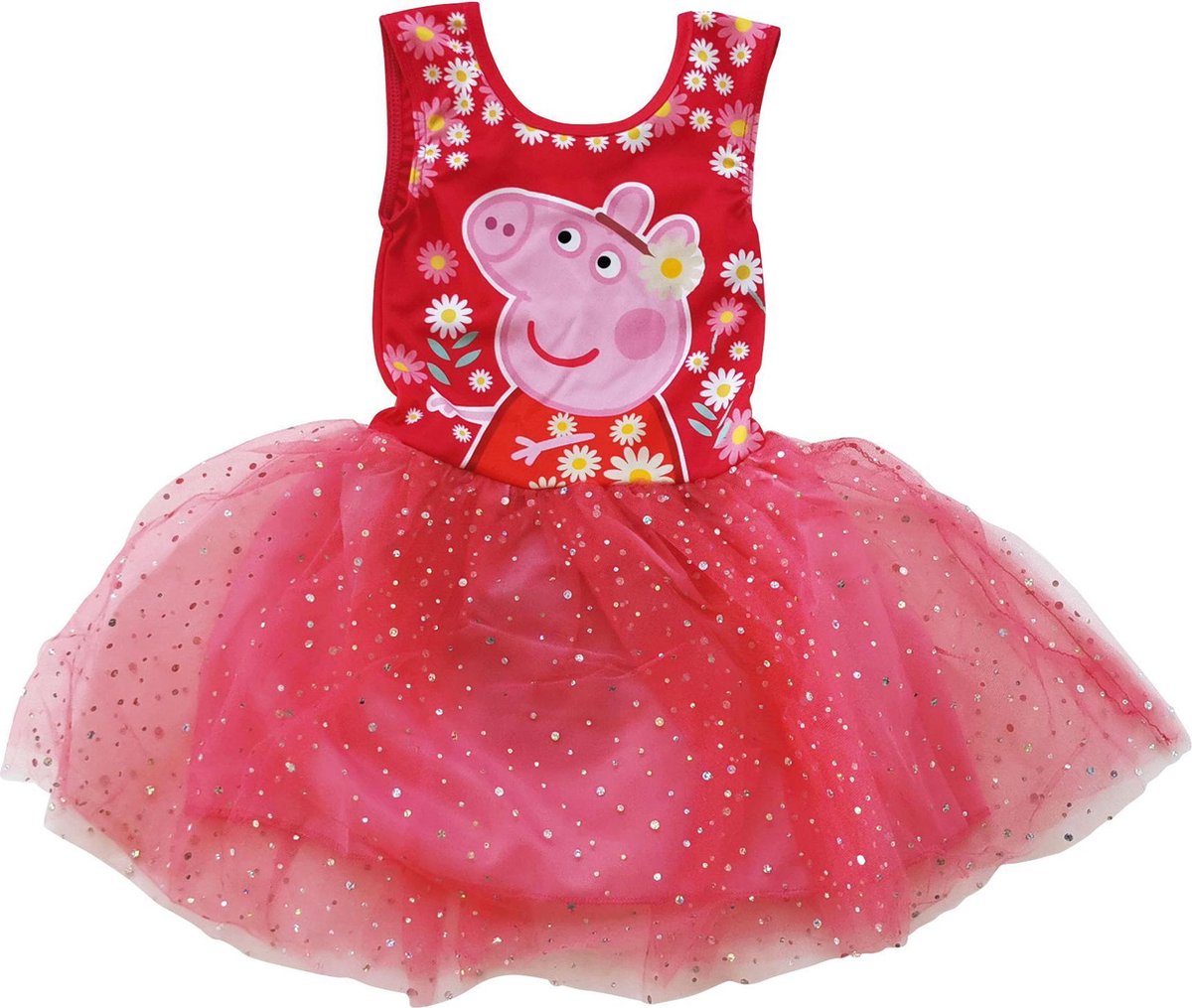 Nickelodeon Balletpakje Peppa Pig Meisjes Polyester Donkerroze Mt 116