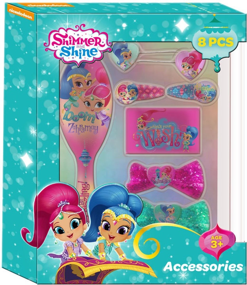 Nickelodeon Haaraccessoires Shimmer And Shine 8-delig Roze