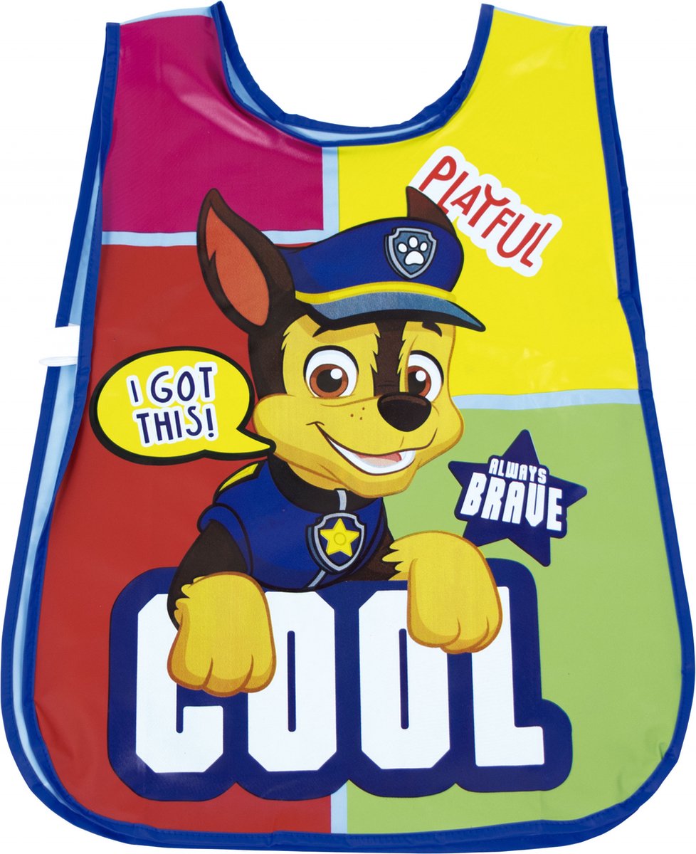 Nickelodeon Kliederschort Paw Patrol 35 X 55 Cm Pvc Blauw