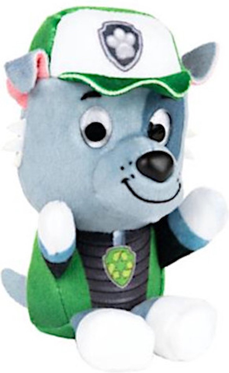 Nickelodeon Knuffel Paw Patrol Rocky Junior 15 Cm Pluche Groen