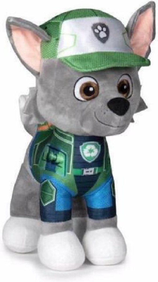 Nickelodeon Knuffel Paw Patrol Rocky Junior 20 Cm Pluche Groen