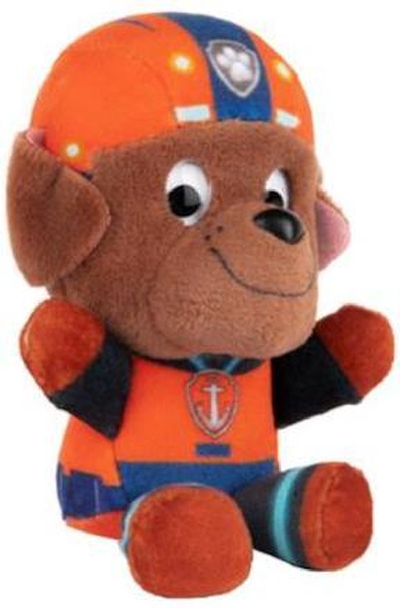 Nickelodeon Knuffel Paw Patrol Zuma Junior 9 Cm Pluche Bruin