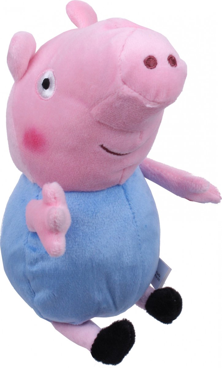 Nickelodeon Knuffel Peppa Pig Unicorn & Stars 20 Cm Lichtblauw