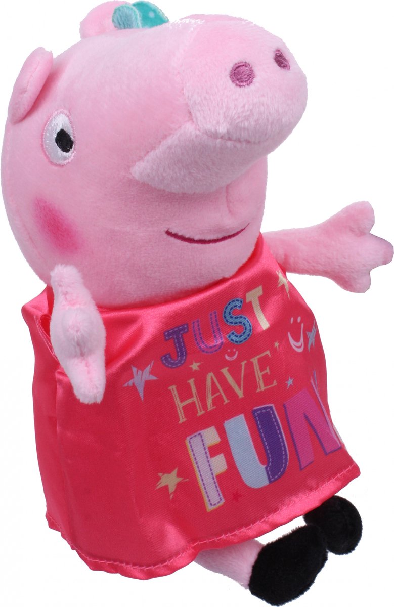 Nickelodeon Knuffel Peppa Pig Unicorn & Stars 20 Cm Pluche Roze