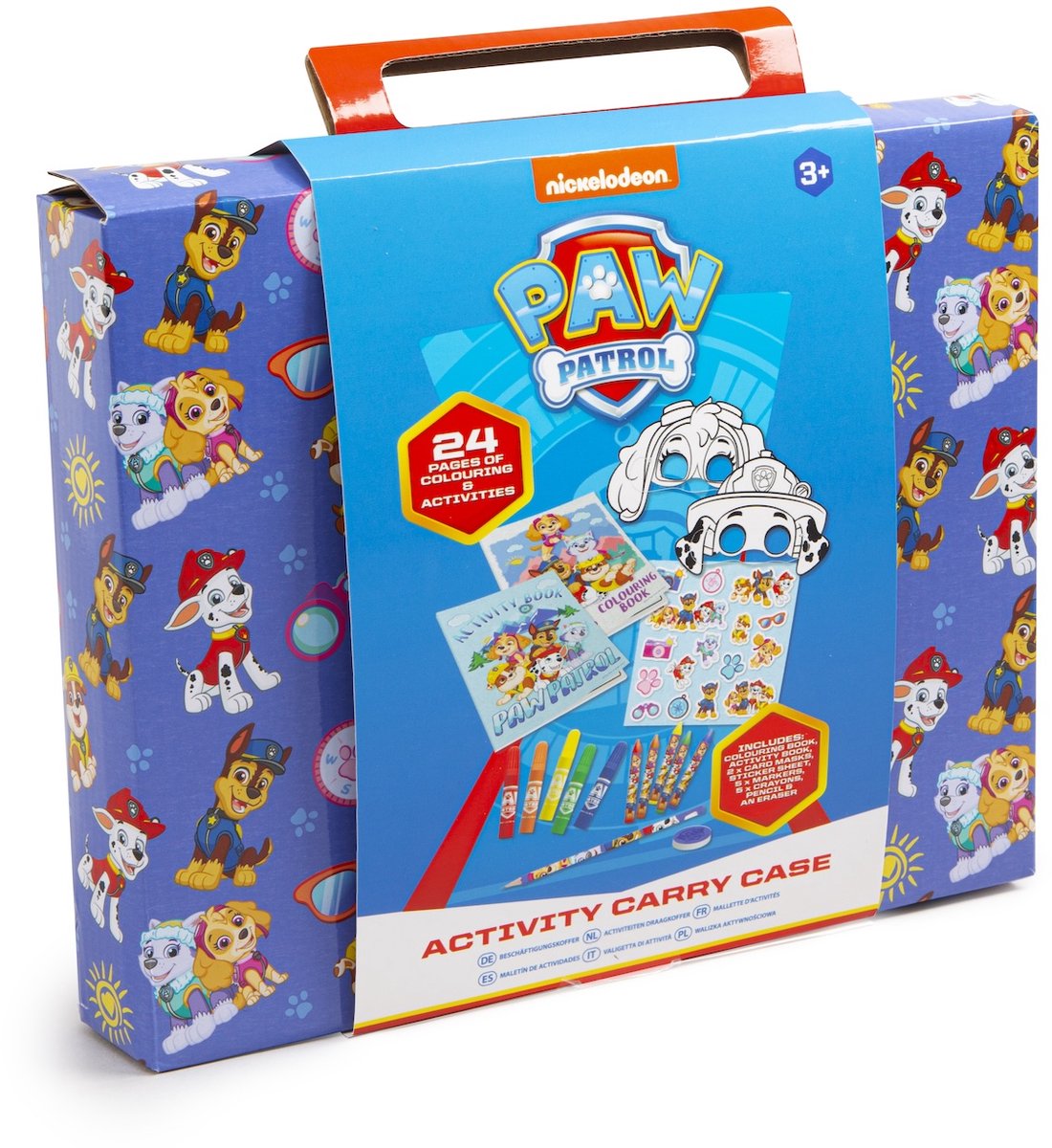   Paw Patrol Tekenset In Koffer