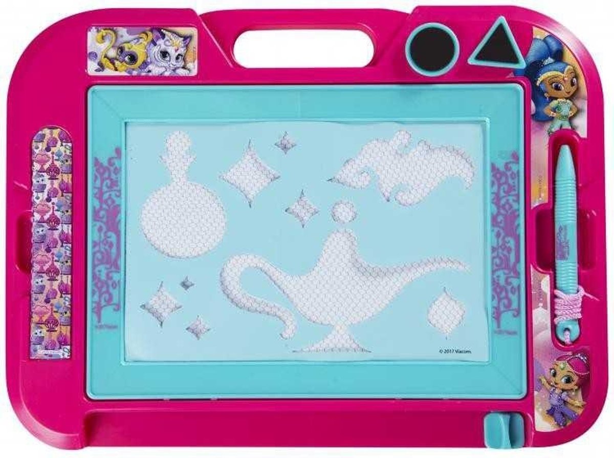 Nickelodeon Shimmer En Shine Magnetisch Tekenbord Roze