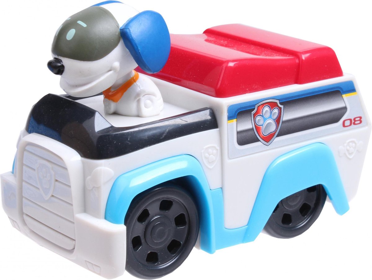 Nickelodeon Speelfiguur Paw Patrol Robodog Junior 10 Cm Wit