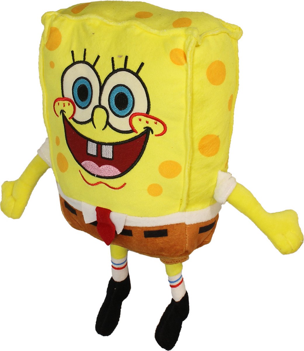 Nickelodeon Spongebob Pluche Knuffel 27cm - Officiële Merchandise