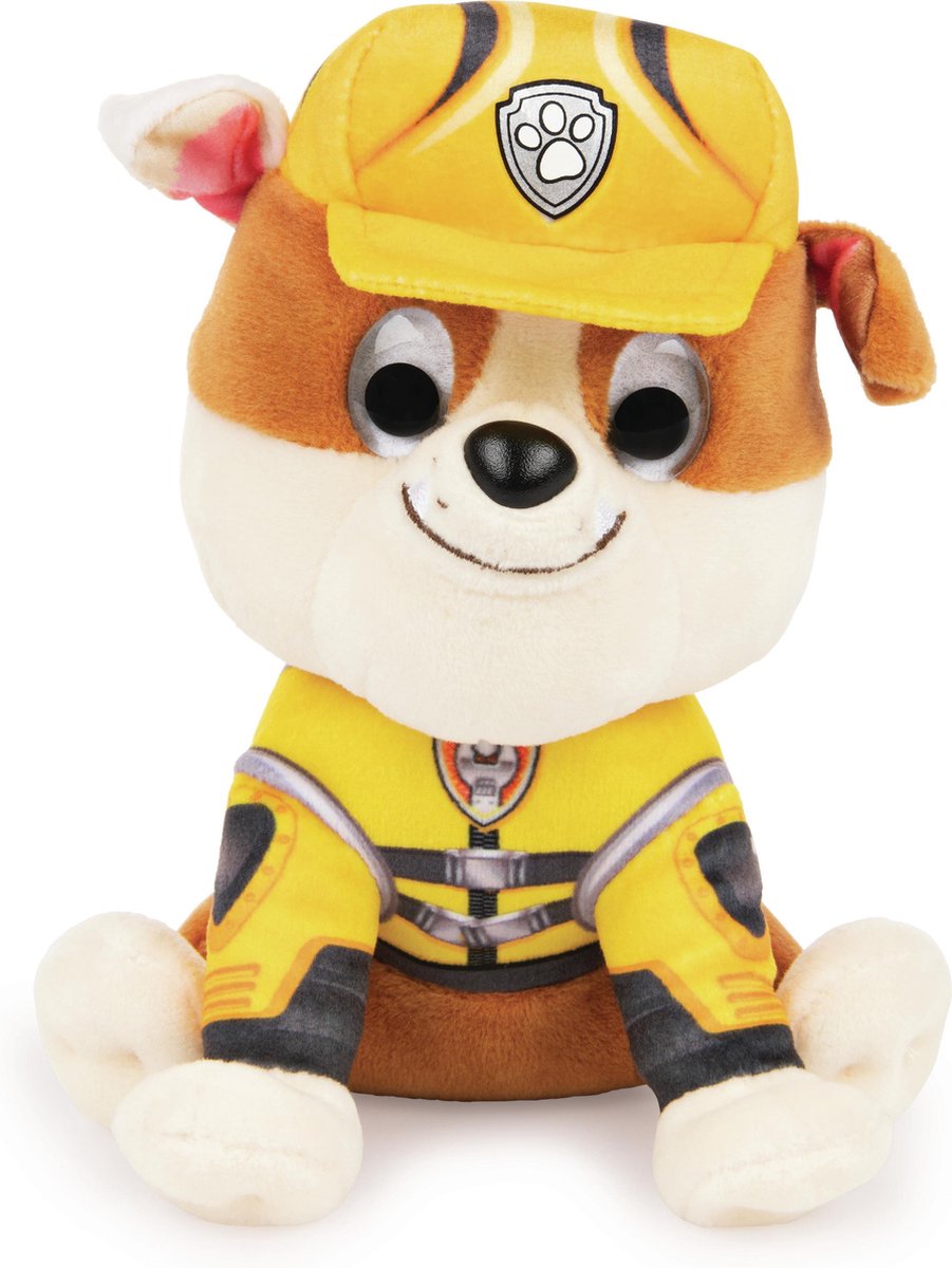 PAW Patrol De Film Rubble - Gund Knuffel - 15 cm