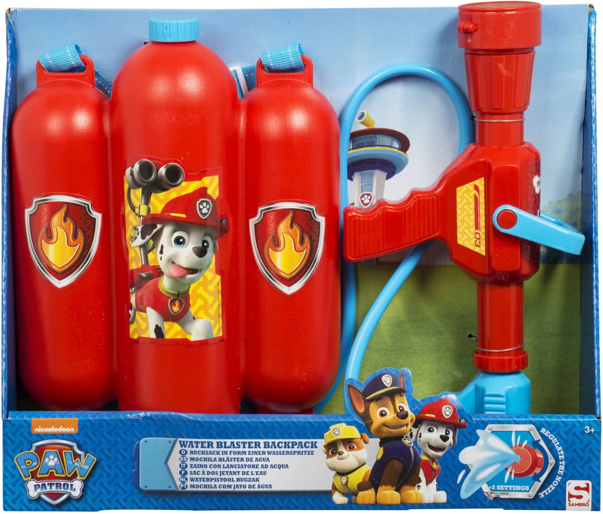 Paw Patrol Water Blaster Backpack