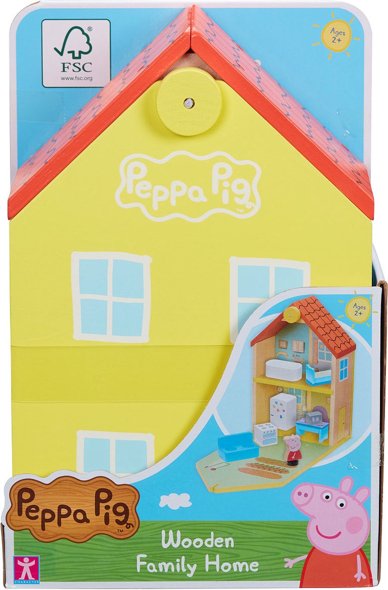 Peppa Pig Familie Huis incl speelfiguren en accesoires