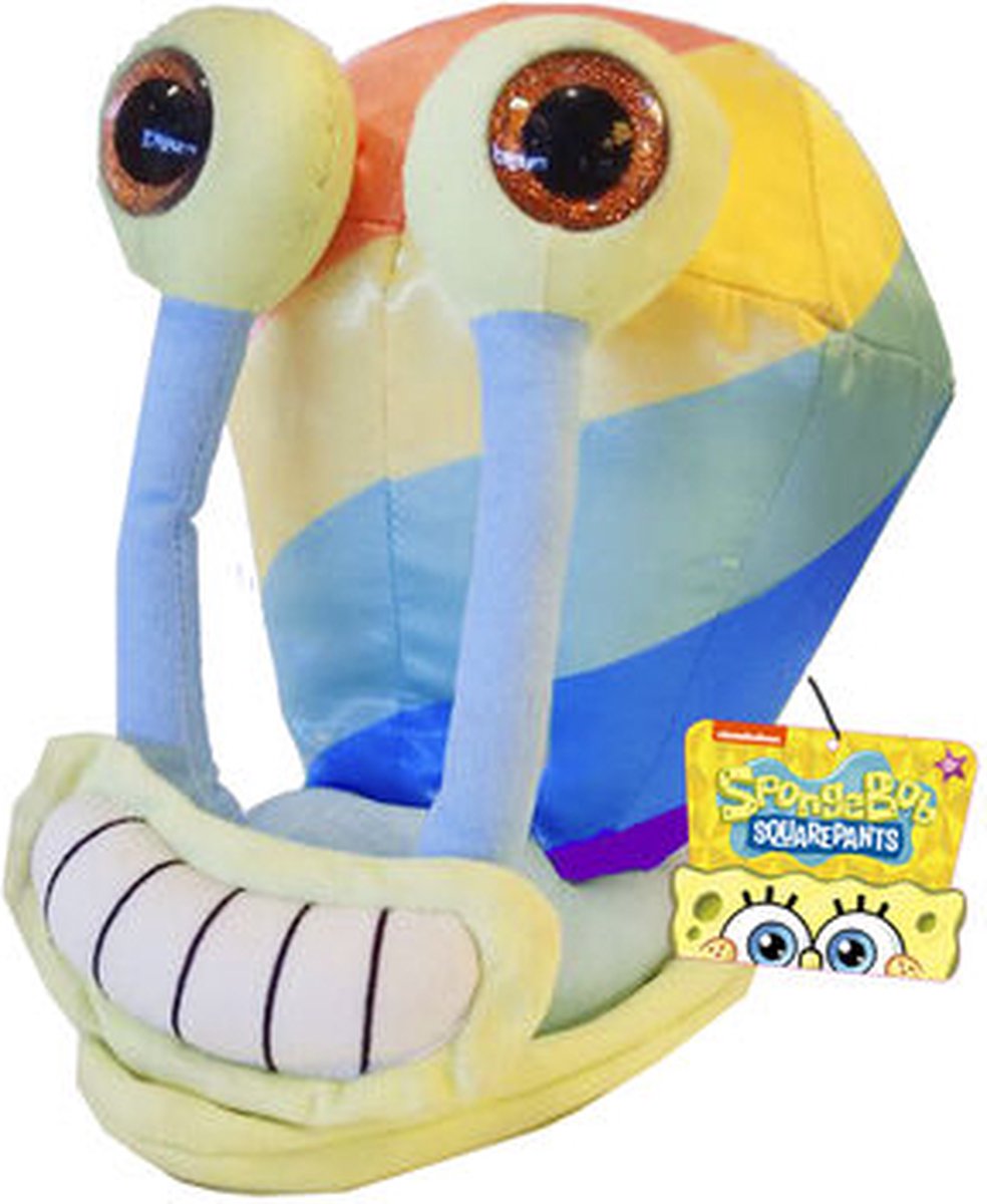 Spongebob Knuffel - Gary Pride Knuffel - Limited Edition - Regenboog - 30cm