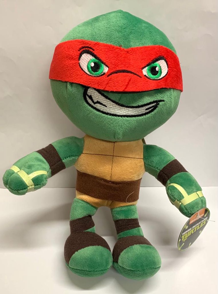 Teenage Mutant Ninja Turtles - Raphael knuffel - Pluche - 30 cm