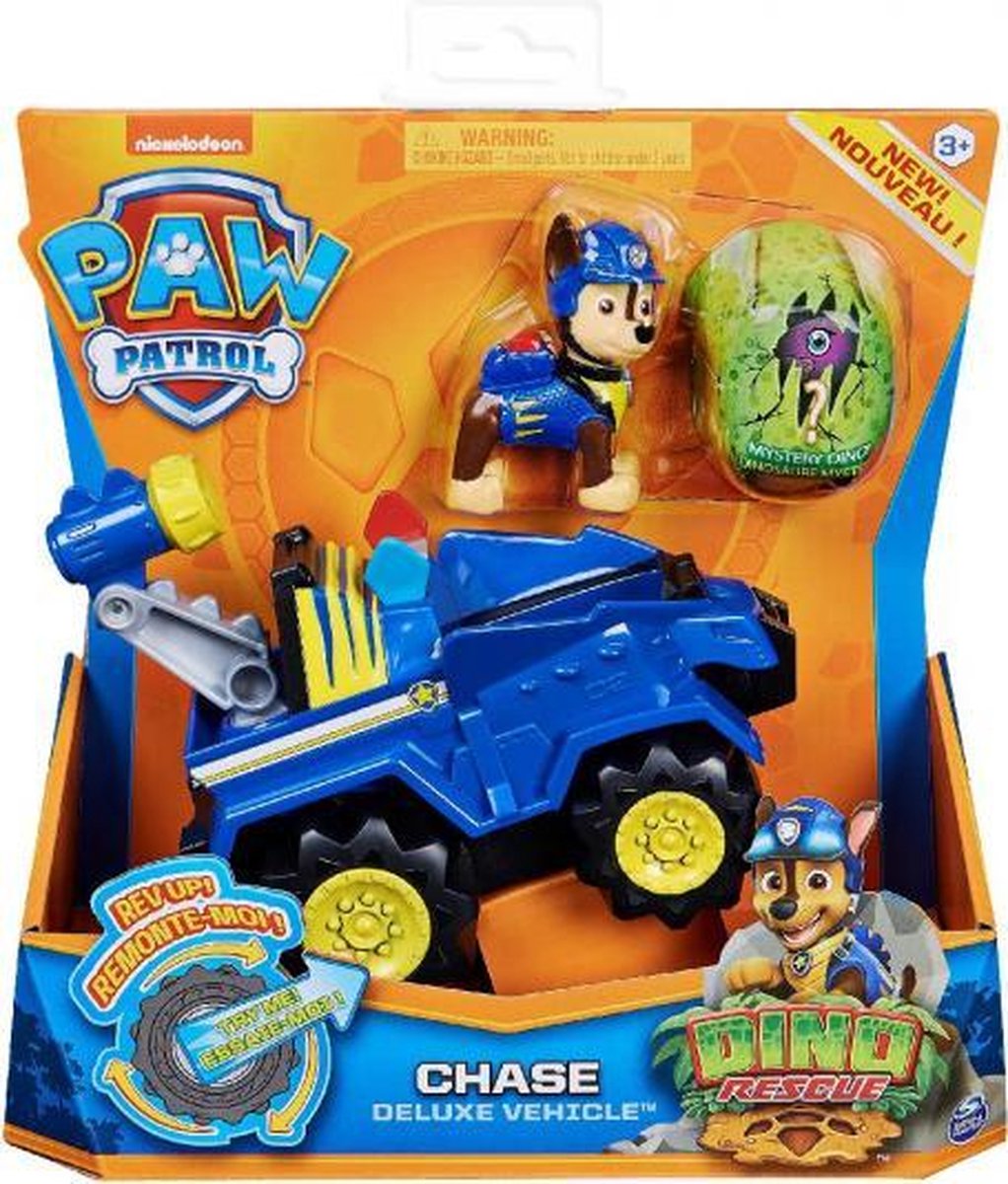 speelfiguur Paw Patrol Dino Rescue 15 cm blauw