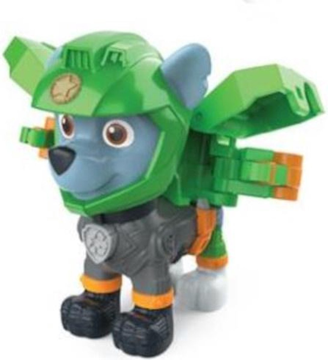 speelfiguur Paw Patrol Rocky Hero Pup 19 cm groen