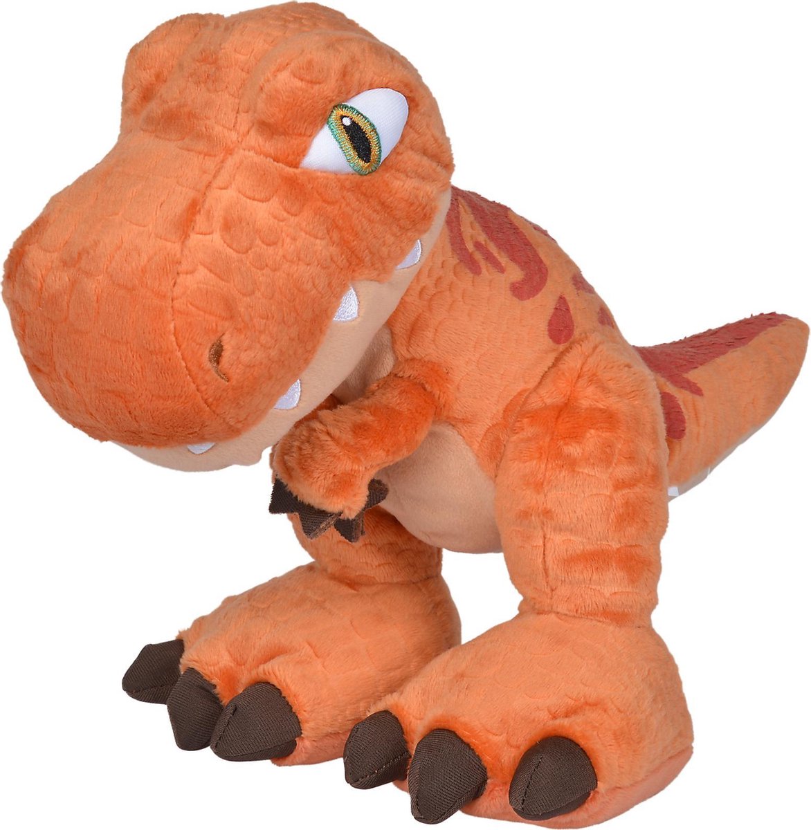   Knuffel Jurassic World T-rex 46 Cm Pluche Oranje