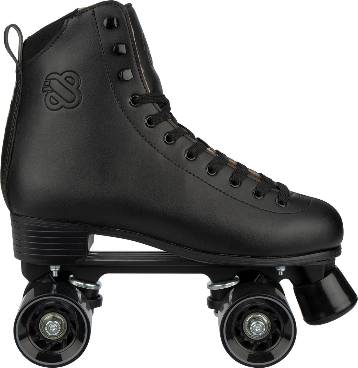 Nijdam Rolschaatsen Leder - Ramblin Roller - Zwart - 41