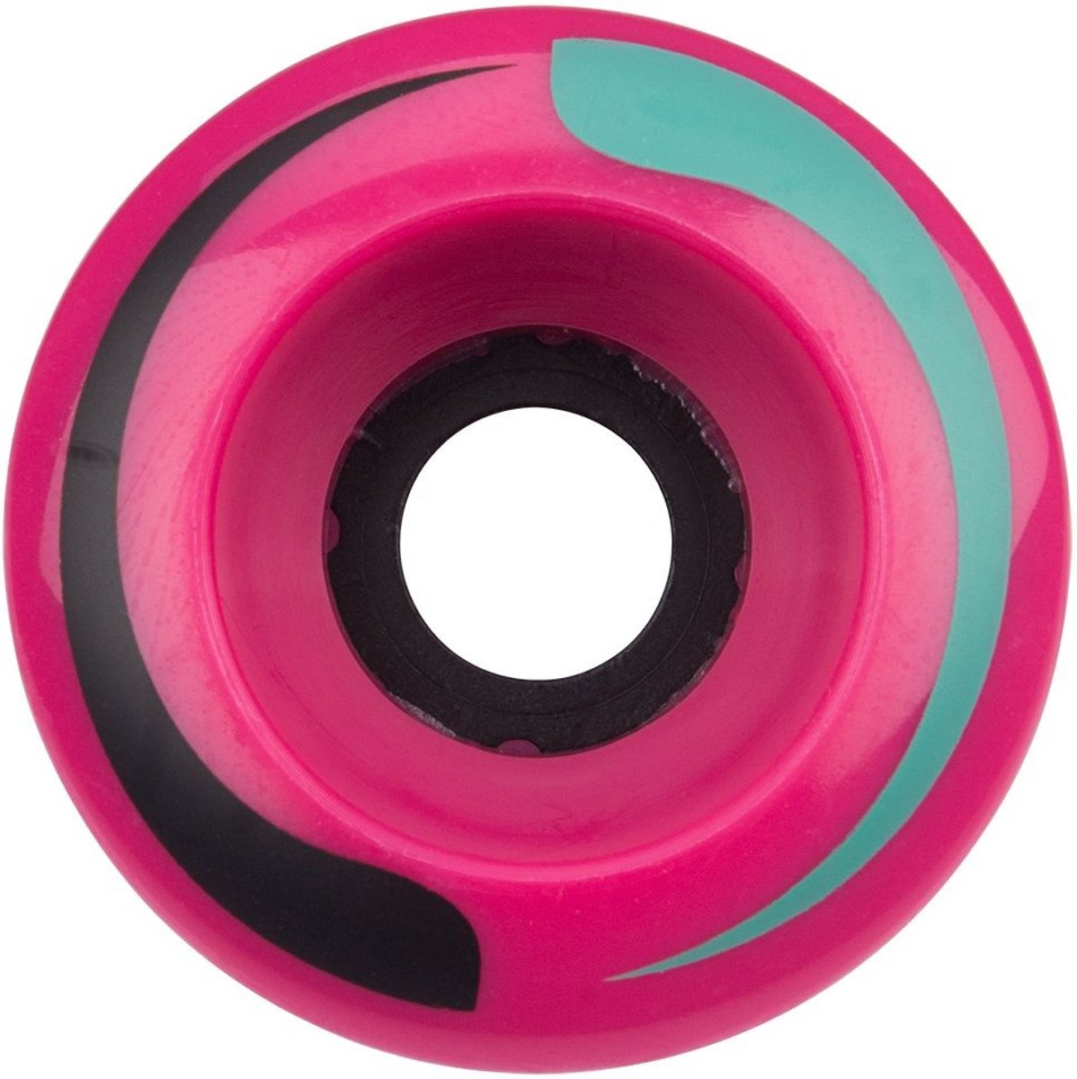   Wielen voor   - 54 x 32 mm - Magenta/Zwart/Smaragd