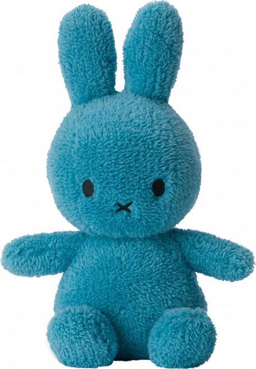 Miffy Sitting Terry Ocean Blue - 23 cm - 9