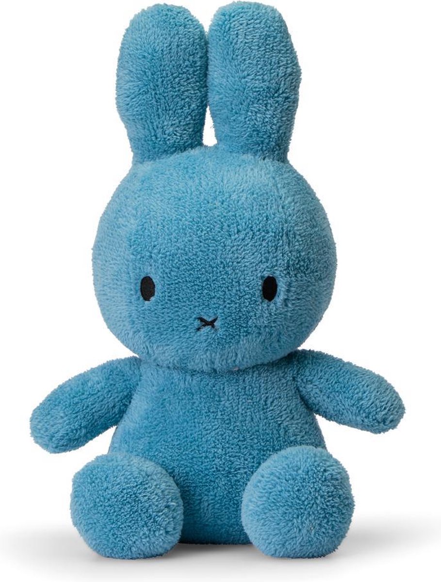 Miffy Sitting Terry Ocean Blue - 33 cm - 13