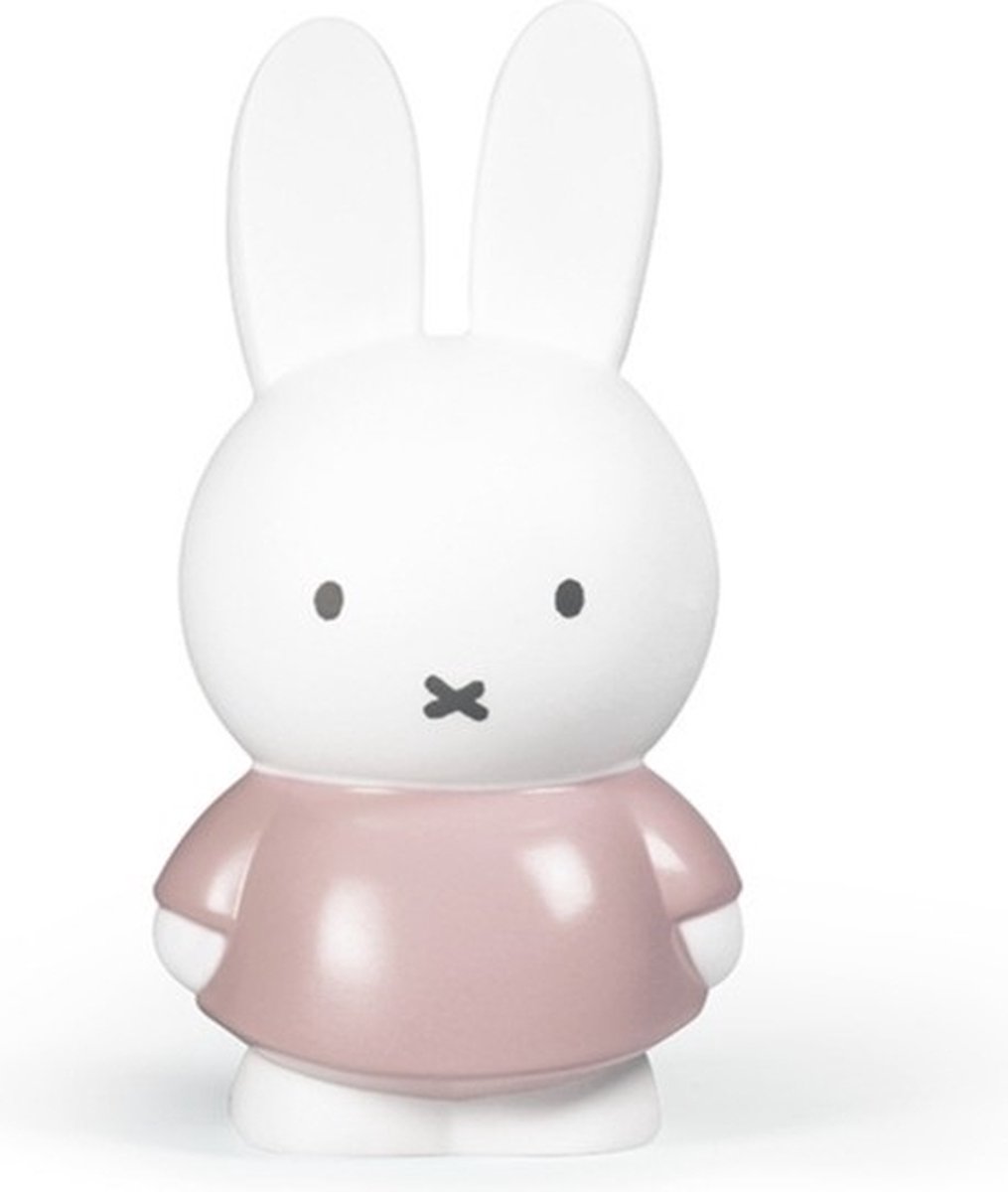 Nijntje Spaarpot Medium 18cm - Roze - 3D - Miffy - Dick Bruna