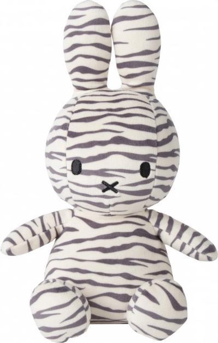 Nijntje all-over print Zebra - 23 cm - 9