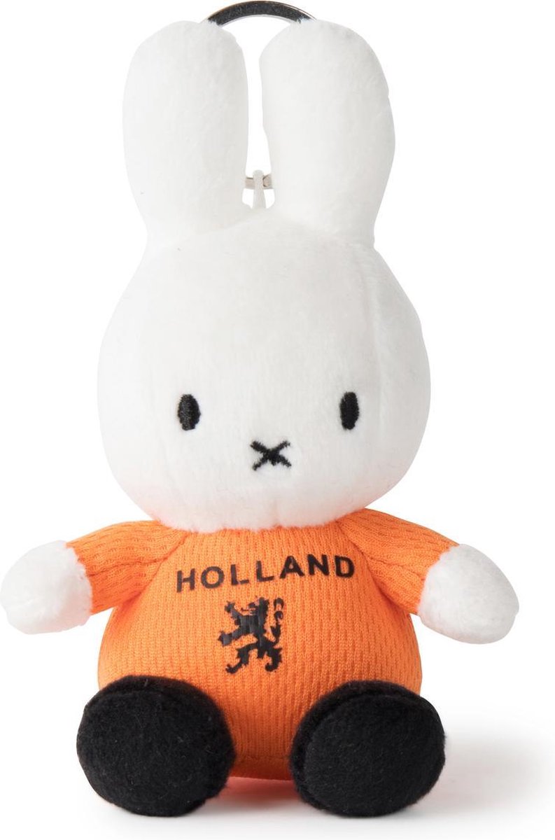 nijntje sleutelhanger knuffel voetbal - 10 cm - 4