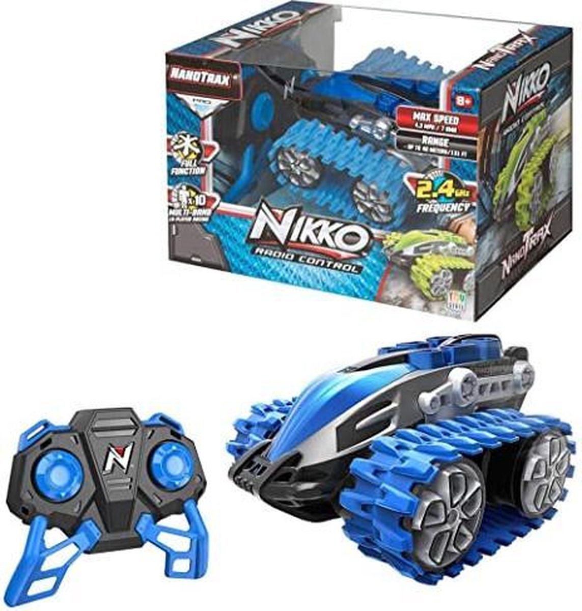   Auto RC Nikko Nano Trax: Blaze Blue