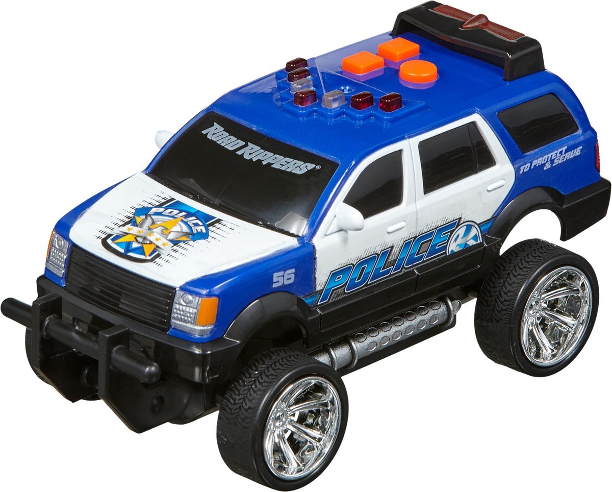 NIKKO - Road Rippers Auto Rush en Rescue - Politie SUV - 13 cm