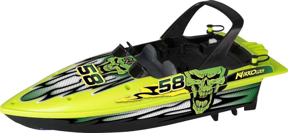 NIKKO Bestuurbare Boot - Race Boats Energy Green - RC Boot