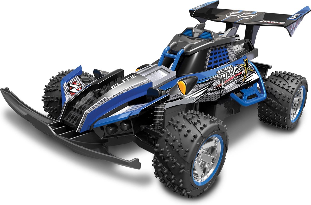 NIKKO Turbo Panther X2 - RC Auto Voor Kinderen - RC Buggy - 20 Km/h - Voor Binnen En Buiten - Blauw