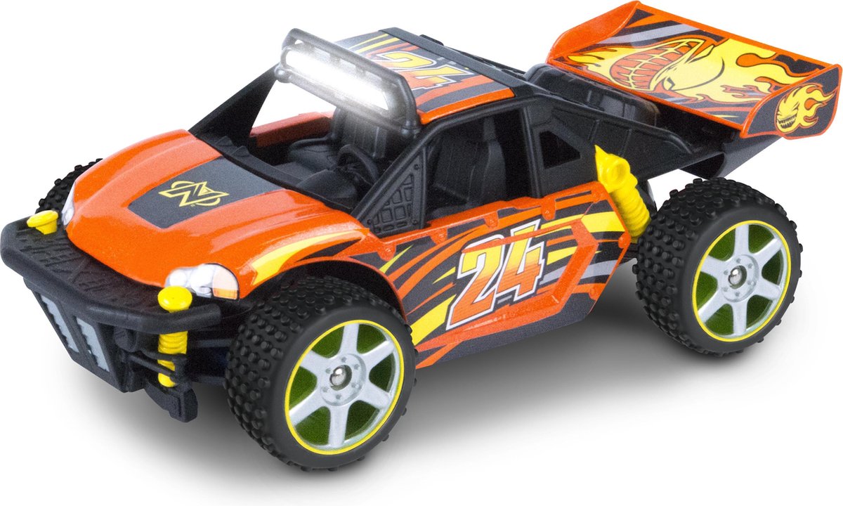 Nikko - Race Buggies - Bestuurbare Auto - Afstandsbestuurbare Auto - RC Auto Voor Kinderen - Voor binnen en buiten - Hyper Blaze