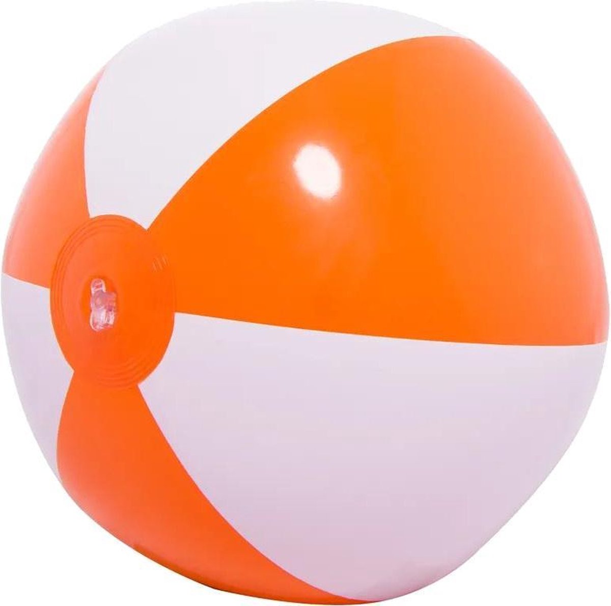 Niltons Strandbal 66 Cm Pvc Oranje/wit