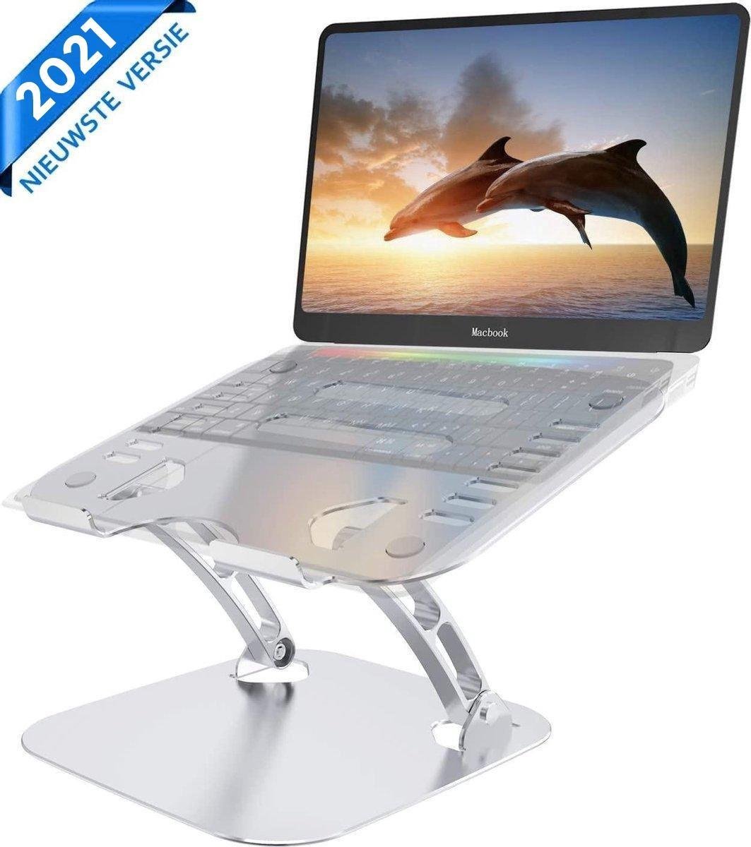 Nince Elegante Laptop Standaard van Hoge Kwaliteit - Laptop Tafel - Laptop Standaard Verstelbaar