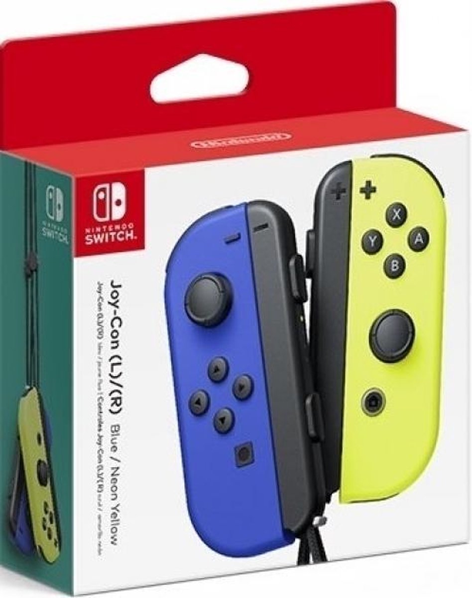 Nintendo Switch Joy-Con   Pair (Blue / Neon Yellow)