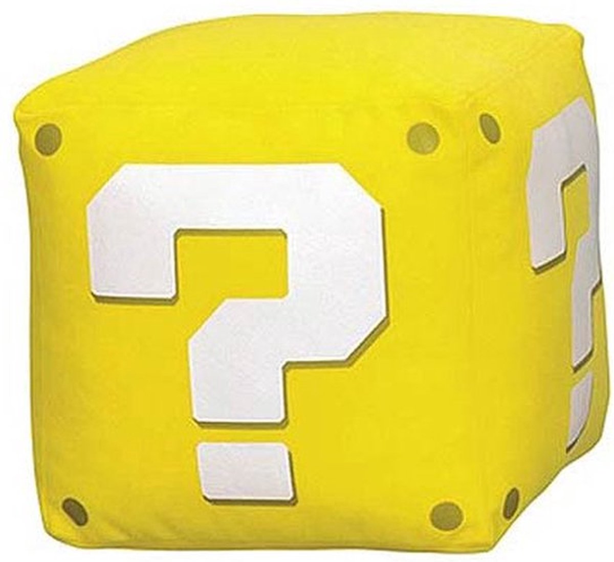   Super Mario - Knuffel - Vraagteken Blok - Munt Blok - Coin Block - Pluche - 12CM